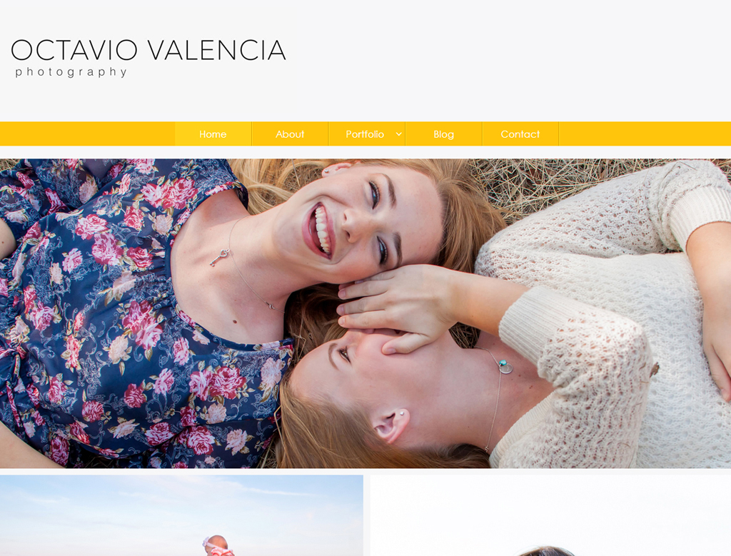 Octavio Valencia Photography Website